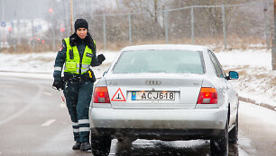 Rytinis Kelių policijos reidas