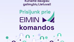 Prisijunk prie EIMIN komandos