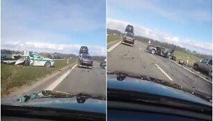 Avarija Klaipėdos rajone
