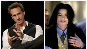 Josephas Fiennesas ir Michaelas Jacksonas