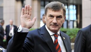 Estijos ministras pirmininkas Andrus Ansipas
