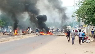 Protestai Čade