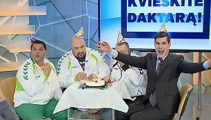 Kadras i&scaron; laidos &bdquo;Kvieskite daktarą!&ldquo;