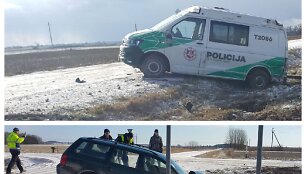 Sudaužyti VW automobiliai