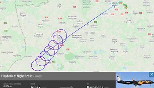 B2869 reisas i&scaron; Minsko į Baltarusiją.