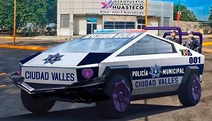 Meksikos policijos „Tesla Cybertruck“