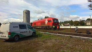 Kėdainių rajone krovininis traukinys partrenkė žmogų