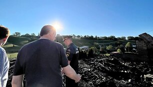 Sprogimai Belgorode apgriovė namus