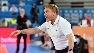 Ukrainos krep&scaron;inio rinktinės treneris Mikeas Fratello