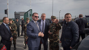 S.Skvernelis lankėsi Pagėgiuose ir susitiko su VSAT Pagėgių rinktinės bendruomene