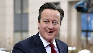 Didžiosios Britanijos ministras pirmininkas Davidas Cameronas