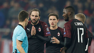 &bdquo;Milan&ldquo; futbolininkai