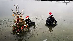Nardymo klubo &bdquo;Oktopusas&ldquo; kalėdinė tradicija
