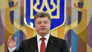 Ukrainos prezidentas Petro Poro&scaron;enka