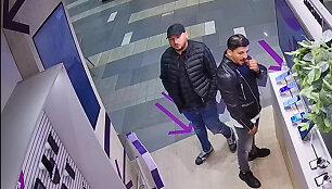 22-iejų mobiliųjų telefonų vagystės tyrime ie&scaron;komi vyrai