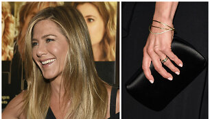 Jennifer Aniston pirmą kartą po vestuvių pasirodė vie&scaron;umoje