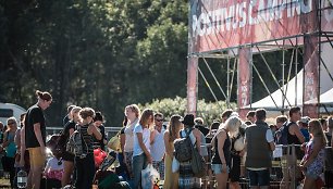 Festivalio „Positivus“ akimirka