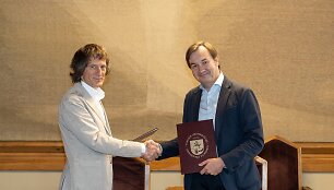 SBA Group - Vilnius University agreement signing