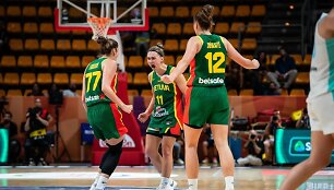 Lietuvos moterų krep&scaron;inio rinktinės startas Europos čempionate