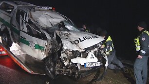 Avarijos vietoje Mai&scaron;iagaloje