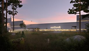 „Northvolt“ gamyklos vizualizacija