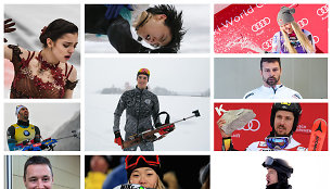 Žiemos olimpinėse žaidynėse Pjongčange netrūks pajėgių ir įdomių sportininkų.
