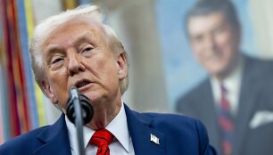 Donaldas Trumpas / Shawn Thew - Pool via CNP / picture alliance / Consolidated News Photos