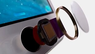 &bdquo;iPhone 5S&ldquo; pir&scaron;tų atspaudų sensorius &bdquo;Touch ID&ldquo;