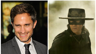 Gaelis Garcia Bernalis ir Antonio Banderasas filme &bdquo;Legenda apie Zoro&ldquo;