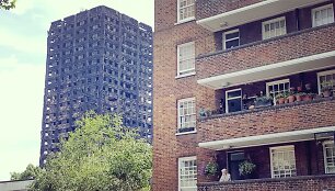 Sudegęs  &bdquo;Grenfell Tower&ldquo; pastatas