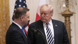 Andrzejus Duda, Donaldas Trumpas