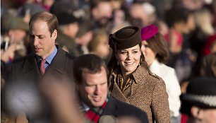 Kate Middleton ir princas Williamas