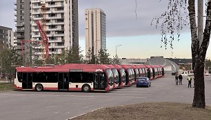 Nauji troleibusai Vilniaus troleibusų parke