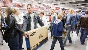 Parduotuvės &bdquo;Elektromarkt&ldquo; atidarymas