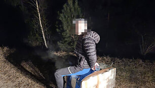 Įkliuvęs kontrabandininkas
