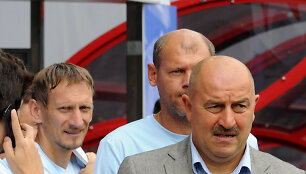 Gintaras Staučė ir Stanislavas Čerčesovas
