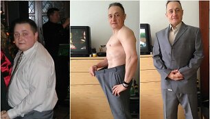 Kaunietis Jovaldas Janu&scaron;kevičius numetė beveik 60 kilogramų
