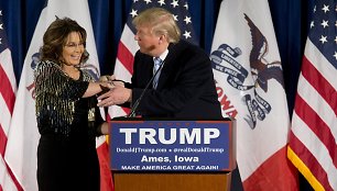 Sarah Palin ir Donaldas Trumpas