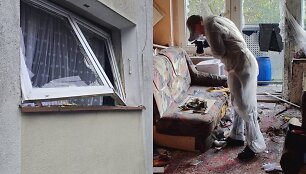 Sprogo II pasaulinio karo artlerijos sviedinys
