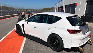 Justo Jonu&scaron;io naujas TCR automobilis