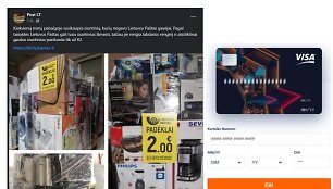 Sukčių siunčiamas lai&scaron;kas