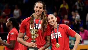 Britney Griner ir Diana Taurasi