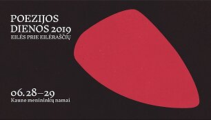 &bdquo;Poezijos dienos 2019: eilės prie eilėra&scaron;čių&ldquo;