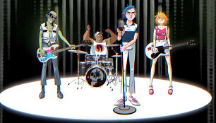 Kadras i&scaron; &bdquo;Gorillaz&ldquo; kūrinio &bdquo;Tranz&ldquo; vaizdo klipo