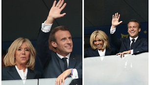 Emmanuelis Macronas ir Brigitte Macron