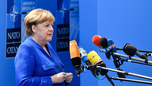 Angela Merkel Briuselyje