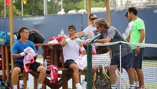 Ričardas Berankis ir Rafaelis Nadalis