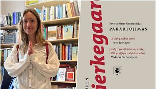 Vertėja Ieva Toleikytė ir Kierkegaardo knyga