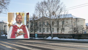 Mindaugas Slapšinskas ir buvusi Šv. Jokūbo ligoninės teritorija