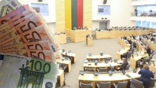 Seimas pirmą kartą svarsto kitų metų biudžetą